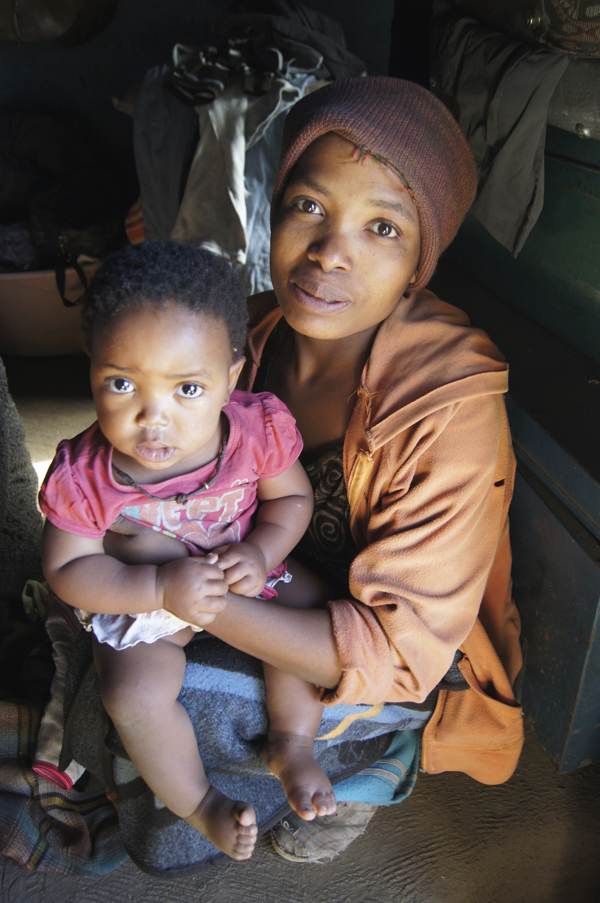 Mother and Child in Lesotho